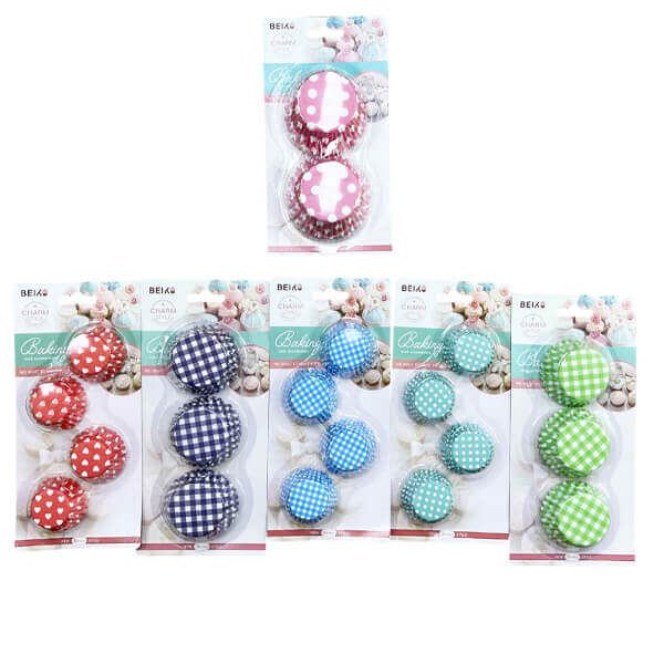 TNS ΦΟΡΜΑΚΙΑ ΧΑΡΤΙΝΑ 7,5cm (100τεμ.) - (BKCP-7/100)