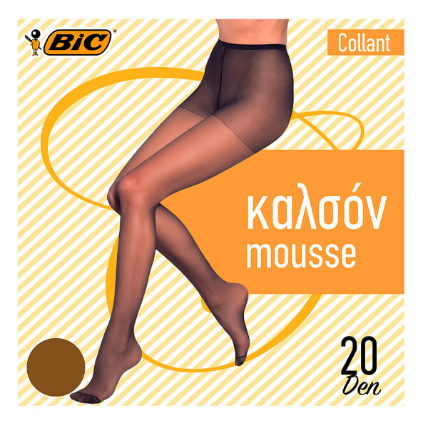 BIC ΚΑΛΣΟΝ COLLANT 20DEN (Νο1-2) - (ΠΕΠΕΡ)