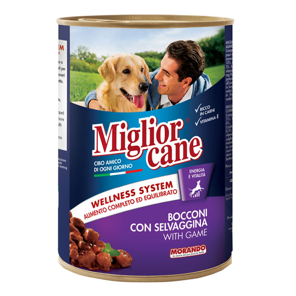 MIGLIOR ΣΚΥΛΟΤΡΟΦΗ ΚΟΝΣΕΡΒΑ  405gr - (ΚΥΝΗΓΙ)