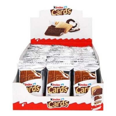 KINDER CARDS (30x25,6gr)