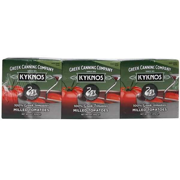 ΚΥΚΝΟΣ ΤΟΜΑΤΑ ΠΕΡΑΣΤΗ ΣΤΟΝ ΜΥΛΟ (3x250gr.) - (ΧΑΡΤΙΝΟ)