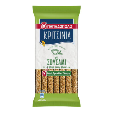 ΠΑΠΑΔΟΠΟΥΛΟΥ ΚΡΙΤΣΙΝΙΑ Χ. ΖΑΧΑΡΗ 170gr. - (ΣΟΥΣΑΜΙ)