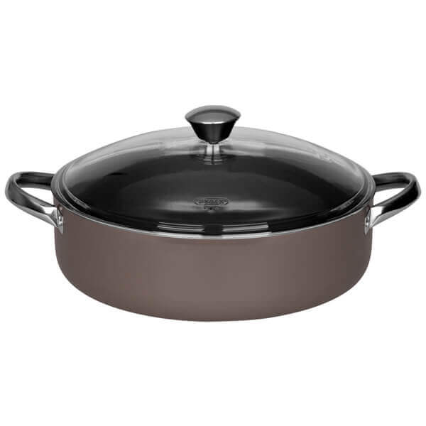 FEST PASSION ΤΑΒΑΣ ΣΤΡΟΓΓΥΛΟΣ ΜΕ ΓΥΑΛΙΝΟ ΚΑΠΑΚΙ Νο 28