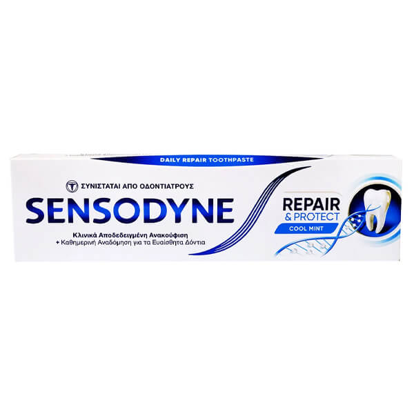 SENSODYNE REPAIR ΚΑΙ PROTECT 75ml - (COOL MINT) (ΟΔΟΝΤΟΚΡΕΜΑ)