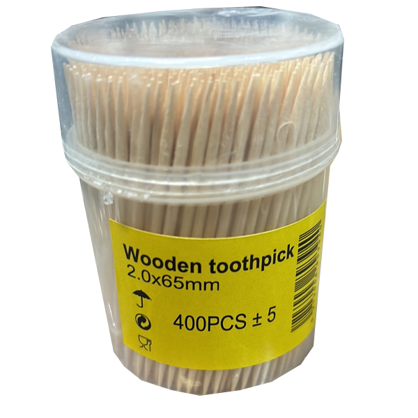 ΟΔΟΝΤΟΓΛΥΦΙΔΕΣ ΞΥΛΙΝΕΣ ΣΕ ΚΟΥTI  (400τεμ.)