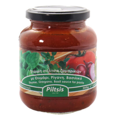 PILTSIS ΣΑΛΤΣΑ ΖΥΜΑΡΙΚΩΝ 360gr - (ΘΥΜΑΡΙ ΚΑΙ ΡΙΓΑΝΗ ΚΑΙ ΒΑΣΙΛΙΚΟ)