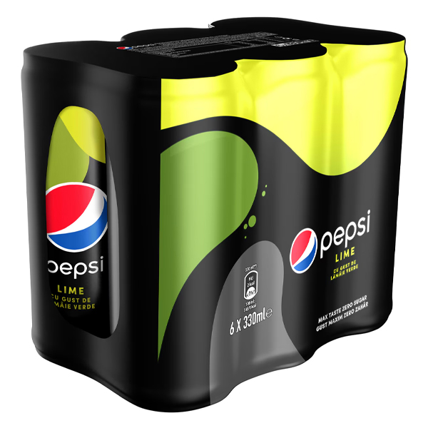 PEPSI MAX ΑΝΑΨΥΚΤΙΚΟ (6x330ml) - (LIME)