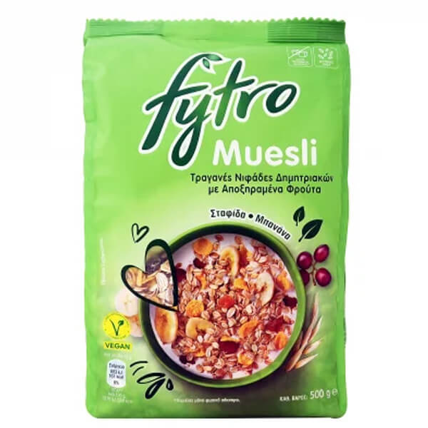 ΓΙΩΤΗΣ FYTRO ΜΟΥΣΛΙ  500gr. - (ΣΤΑΦΙΔΑ ΚΑΙ ΜΠΑΝΑΝΑ)