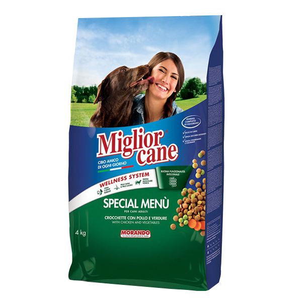 MIGLIOR ΣΚΥΛΟΤΡΟΦΗ ΚΡΟΚΕΤΑ  4kg - (SPECIAL MENU) (ΚΟΤΟΠΟΥΛΟ-ΛΑΧΑΝΙΚΑ)