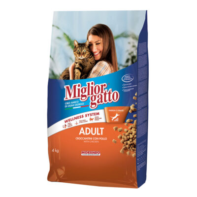 MIGLIOR ΓΑΤΟΤΡΟΦΗ ΚΡΟΚΕΤΑ 4kg - (ADULT) (ΚΟΤΟΠΟΥΛΟ)