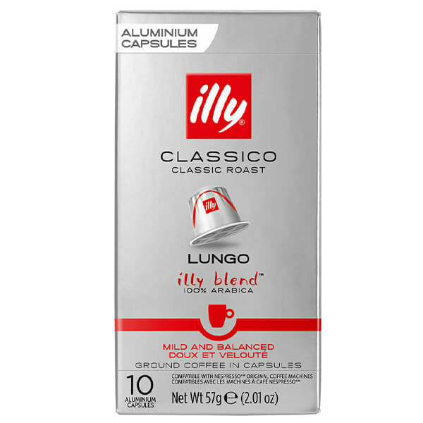 ILLY CAPS ESPRESSO LUNGO (10τεμ.) - (CLASSICO)