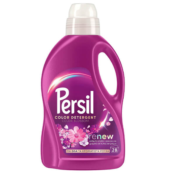 PERSIL ΥΓΡΟ ΠΛΥΝΤΗΡΙΟΥ ΡΟΥΧΩΝ (28μεζ.) - (1,40lit) (RENEW ΚΑΙ BLOSSOM)