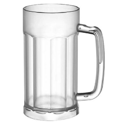 ΠΟΤΗΡΙ ΜΠΥΡΑΣ PC ΔΙΑΦΑΝΟ 360ml (GC-07)(6.5X14.5cm)