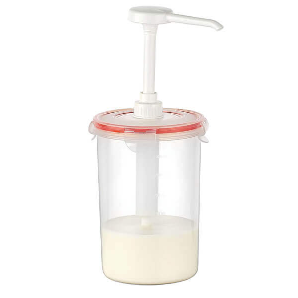 ΔΟΧΕΙΟ ΣΤΡΟΓΓΥΛΟ ΜΕ ΤΡΟΜΠΑ 1.5lit (GDP04)(12x18hcm)