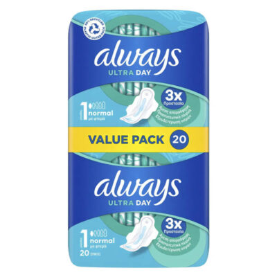 ALWAYS ΣΕΡΒΙΕΤΕΣ ULTRA 20τεμ. - (NORMAL PLUS)