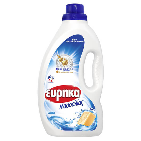 ΕΥΡΗΚΑ ΥΓΡΟ ΜΑΣΣΑΛΙΑΣ 1,68lit - (42μεζ.)