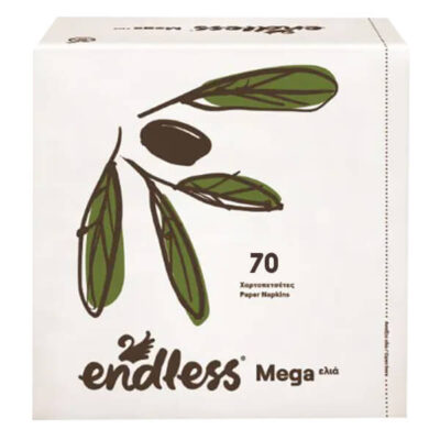 ENDLESS ΧΑΡΤΟΠΕΤΣΕΤΑ MEGA 70τεμ. - (33x33cm) (ΕΛΙΑ)