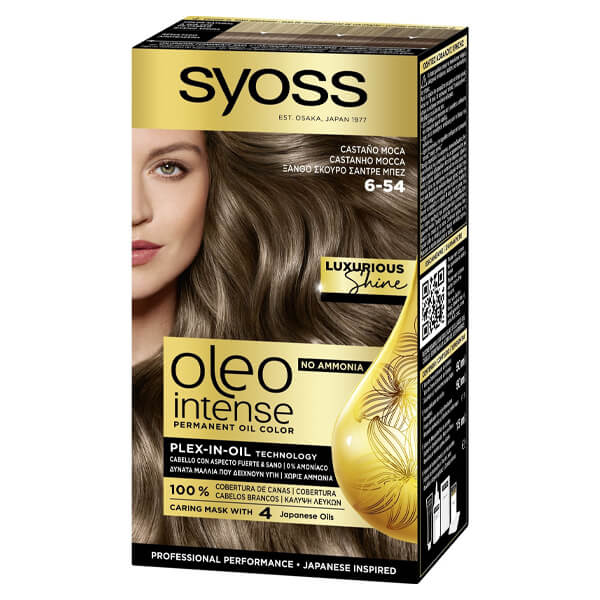 SYOSS ΒΑΦΗ ΜΑΛΛΙΩΝ OLEO - (Ν6-54) (ΞΑΝΘΟ ΣΚΟΥΡΟ ΣΑΝΤΡΕ ΜΠΕΖ)