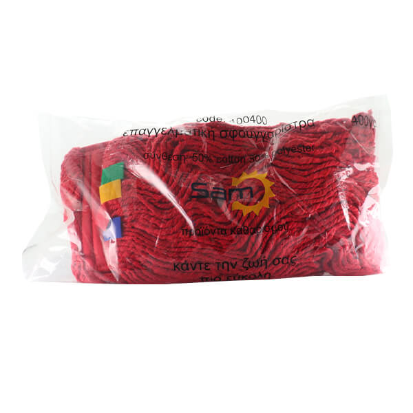 CISNE ΣΦΟΥΓΓΑΡΙΣΤΡΑ ΕΠΑΓΓΕΛΜΑΤΙΚΗ  ECO  400gr. -(50% ΒΑΜΒΑΚΙ)  (KOKKINH)