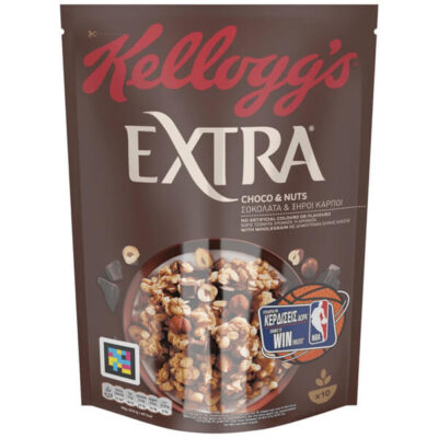 KELLOGG'S 450gr. - (EXTRA CHOCO ΚΑΙ NUTS)