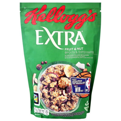 KELLOGG'S 400gr. - (EXTRA FRUIT ΚΑΙ NUTS)