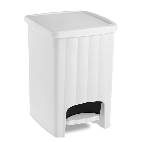 ΚΑΔΟΣ ΠΕΤΑΛ 20lit/30x26x38,5hcm21277/ΛΕΥΚΟΣ