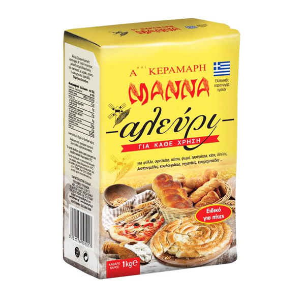 ΜΑΝΝΑ ΑΛΕΥΡΙ 1 kg - (ΓΙΑ ΟΛΕΣ ΤΙΣ ΧΡΗΣΕΙΣ - ΚΙΤΡΙΝΟ)