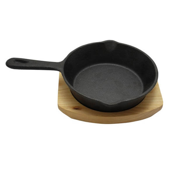 ΤΗΓΑΝΙ ΜΑΝΤΕΜΙ ΜΕ ΞΥΛΙΝΗ ΒΑΣΗ 19,5cm 211