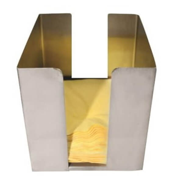 ΧΑΡΤ/ΘΗΚΗ IΝΟΧ 15x15x18hcm 1515