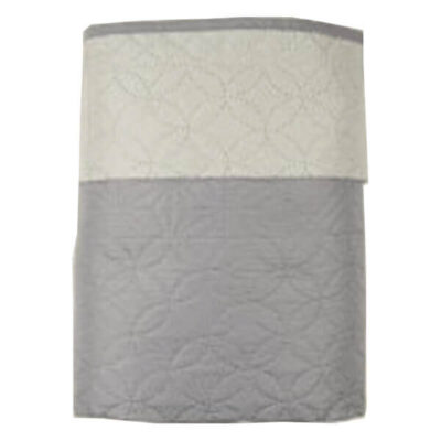 FLAMINGO ΚΟΥΒΕΡΛΙ ULTRASONIC CHIC (220x240cm) - (GREY-L.GREY) (100% MICROFIBRE)