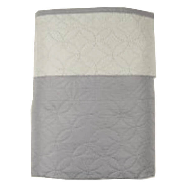 FLAMINGO ΚΟΥΒΕΡΛΙ ULTRASONIC CHIC (220x240cm) - (GREY-L.GREY) (100% MICROFIBRE)