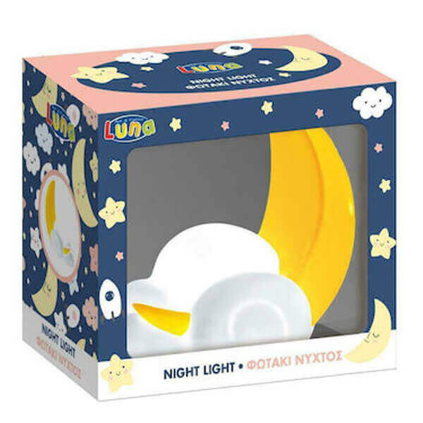 LUNA ΦΩΤΑΚΙ ΝΥΧΤΟΣ (15X8,5X15CM) - (ΦΕΓΓΑΡΑΚΙ) (622160)