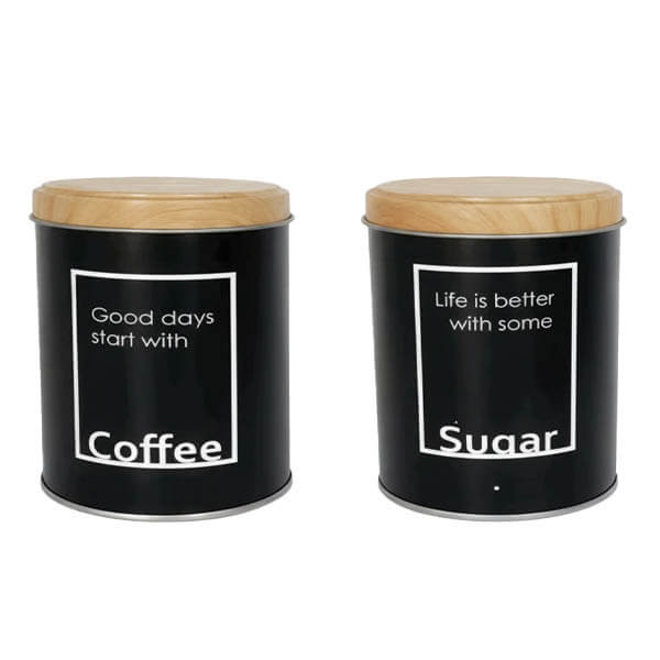 TNS ΚΑΦΕΚΟΥΤΙ ΜΕΤΑΛΙΚΟ ΣΤΡΟΓΓΥΛΟ (9x9x13cm) - (828M-915)