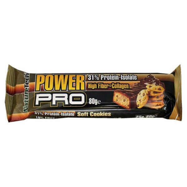 POWER PRO CLASSIC ΜΠΑΡΑ ΠΡΩΤΕΙΝΗΣ 80gr. - (SOFT COOKIES)