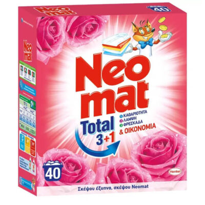 NEOMAT ΣΚΟΝΗ 2.0kg 40μεζ. - (ROSE)