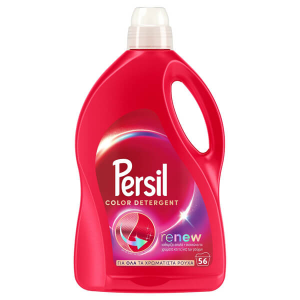 PERSIL ΥΓΡΟ ΠΛΥΝΤΗΡΙΟΥ ΡΟΥΧΩΝ (56μεζ.) - (2,80lit) (COLOR)