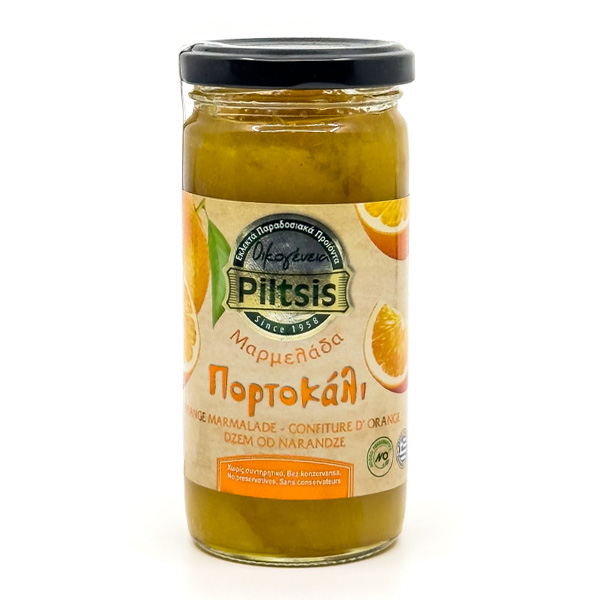PILTSIS ΜΑΡΜΕΛΑΔΑ 300gr. - (ΠΟΡΤΟΚΑΛΙ)