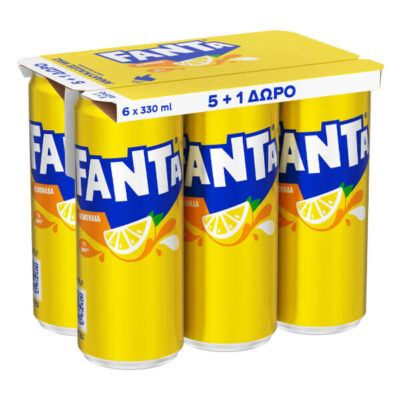 FANTA ΛΕΜΟΝΑΔΑ  330ml - (5+1 ΔΩΡΟ)