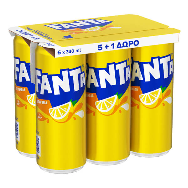 FANTA ΛΕΜΟΝΑΔΑ  330ml - (5+1 ΔΩΡΟ)