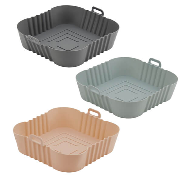 TNS ΦΟΡΜΑ ΣΙΛΙΚΟΝΗΣ ΤΕΤΡΑΓΩΝΗ ΓΙΑ AIR FRYER 20cm - (03-950-3995)