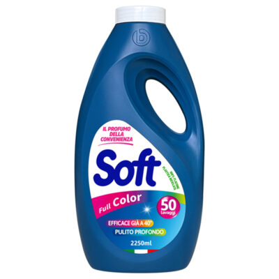 SOFT ΥΓΡΟ ΠΛΥΝΤΗΡΙΟΥ 50μεζ. (2,25lt) - (FULL COLOR)