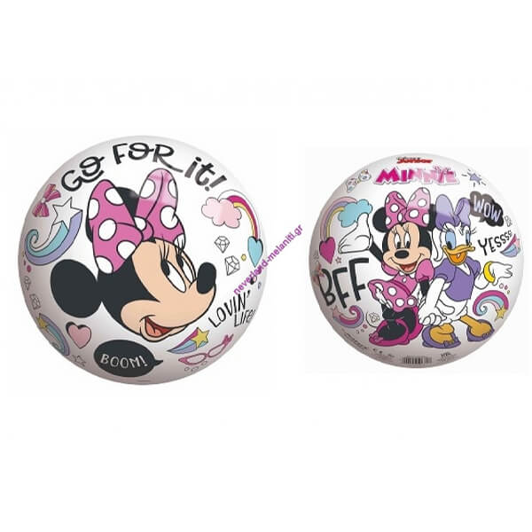 ΜΠΑΛΑ ΠΛΑΣΤΙΚΗ 230mm - (MINNIE MOUSE)