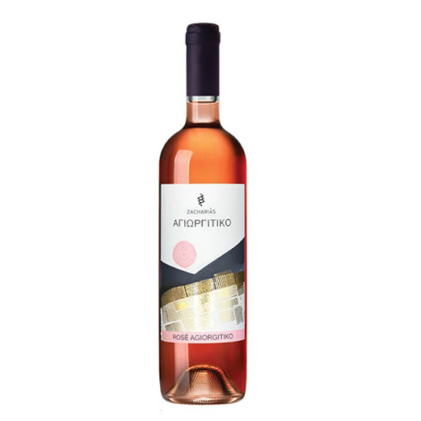ΖΑΧΑΡΙΑ ΑΓΙΩΡΓΙΤΙΚΟ ΟΙΝΟΣ 750ml vol 13% - (ΡΟΖΕ)