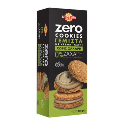 ΒΙΟΛΑΝΤΑ ZERO COOKIES 0% ΖΑΧΑΡΗ  ΓΕΜΙΣΤΑ 180gr. - (ΚΡΕΜΑ TAXINI)
