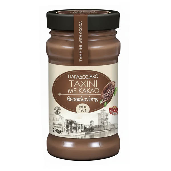 ΜΕΖΑΠ ΠΑΡΑΔΟΣΙΑΚΟ ΤΑΧΙΝΙ ΘΕΣ/ΝΙΚΗΣ 300gr. - (ΜΕ ΚΑΚΑΟ) (ΒΑΖΟ)