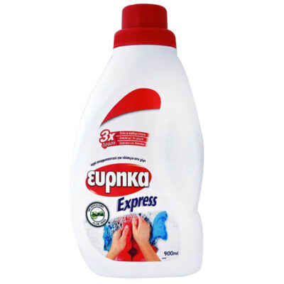ΕΥΡΗΚΑ EXPRESS ΥΓΡΟ ΑΠΟΡΡΥΠΑΝΤΙΚΟ 900ml - (ΠΛΥΣΙΜΟ ΣΤΟ ΧΕΡΙ)