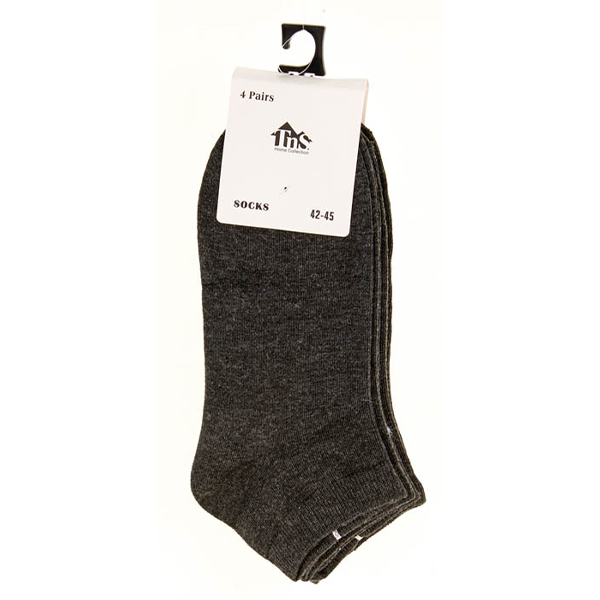 TNS ΚΑΛΤΣΕΣ (4τεμ.) (42-45) - (ΣΚΟΥΡΟ ΓΚΡΙ) (SC-DGR)