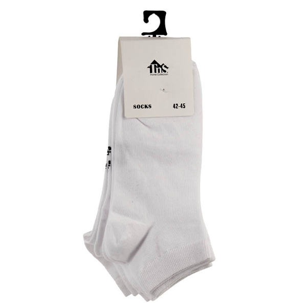 TNS ΚΑΛΤΣΕΣ (4τεμ.) (42-45) - (ΑΣΠΡΕΣ) (SC-WHT)