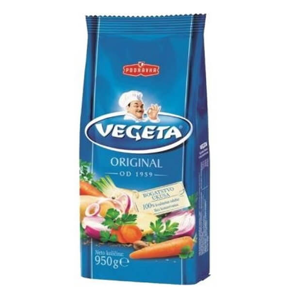 VEGETA ΓΕΥΣΤΙΚΟ ΚΑΡΥΚΕΥΜΑ ΤΡΟΦΙΜΩΝ   950gr