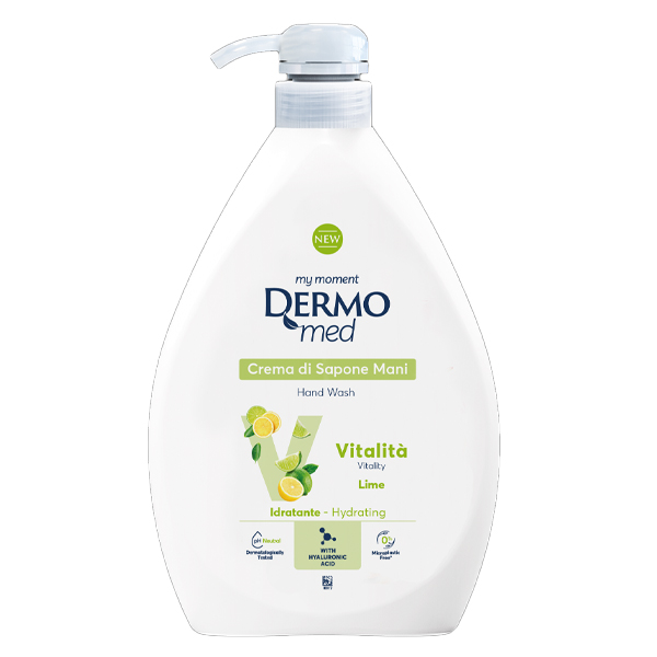 DERMOMED ΚΡΕΜΟΣΑΠΟΥΝΟ 1lt - (LIME) - (VITALITA)